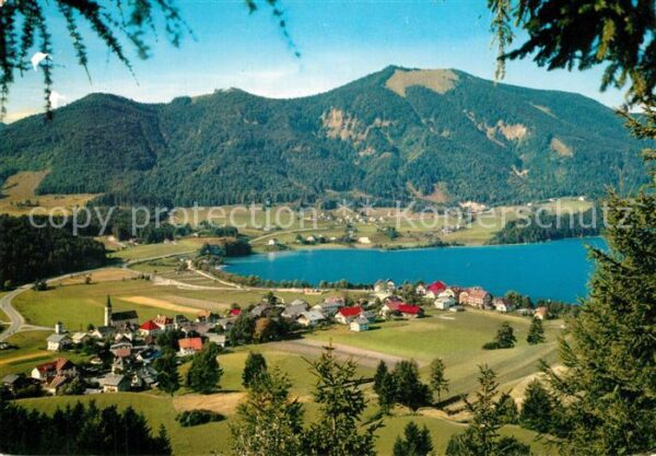 Fuschl See Salzkammergut Panorama Blick gegen Filbling