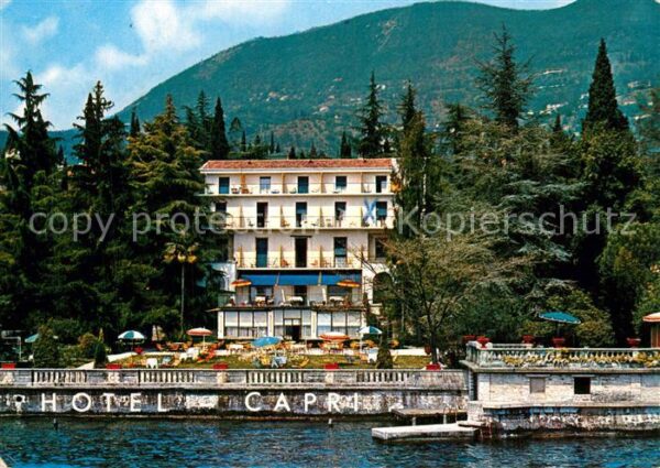 Gardone Garda Albergo Villa Capri Gardasee