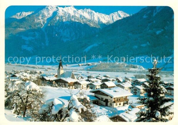 Neukirchen Grossvenediger Winterpanorama Wildkogelschigebiet Alpe