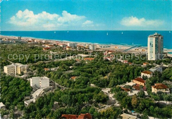 Milano Marittima Spiaggia Romagnola veduta da un grattac