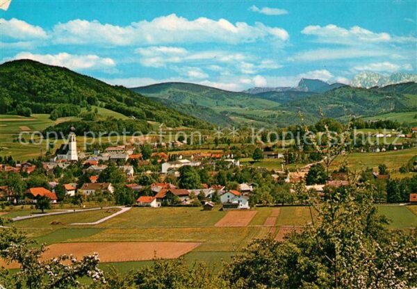 St Georgen Attergau Panorama Blick gegen Grossen Priel Tote