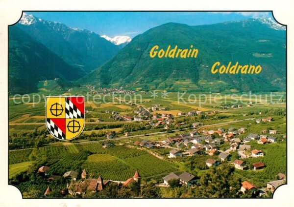 Goldrain Vinschgau Schloss Goldrain im Hintergrund Martell