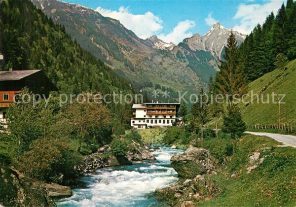 Mayrhofen Zillertal Zillergrund mit Brandbergkolm Zillertal