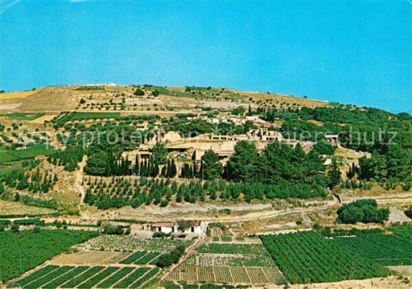 Cnossos Cnosse Kreta Panorama Palast