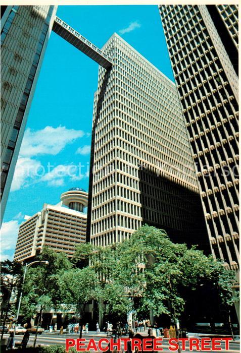 Atlanta Georgia Peachtree Street Mammoth Office Towers