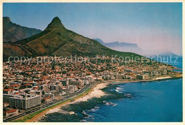 Kapstadt Sea Point Cape Town with Lions Head in