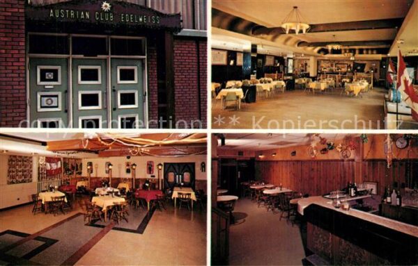 Toronto Canada Austrian Club Edelweiss Restaurant