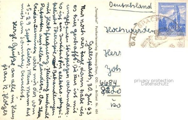 Gallspach Institut Zeileis Ortsmotiv mit Kirche – Bild 2