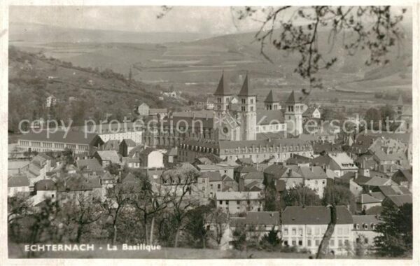 Echternach Panorama Basilique