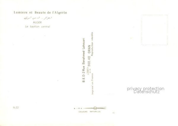 Alger Algerien Bastion Central – Bild 2