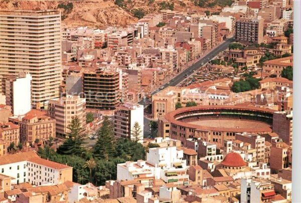 Alicante Vista parcial Plaza de toros