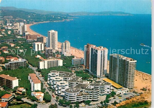 Playa de Aro Cataluna Vista aérea