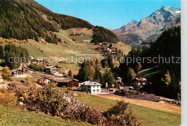 St Peter Ahrntal Panorama Alpen