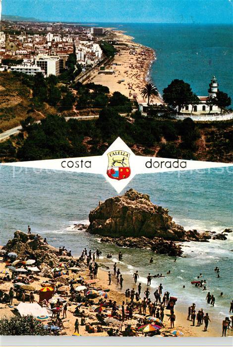 Calella de la Costa Vista panoramica Playa