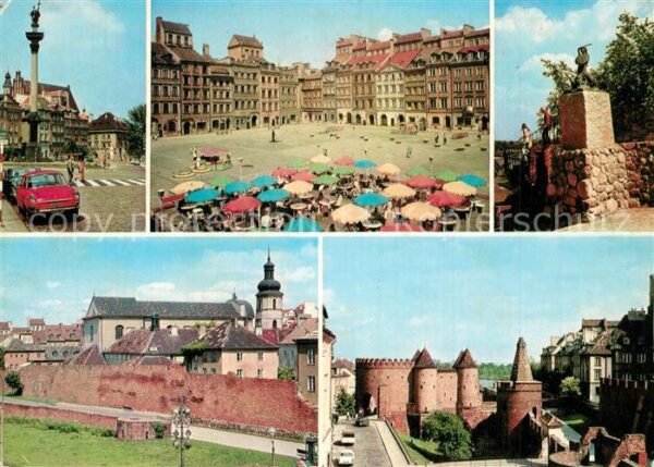 Warszawa Schlossplatz Altstädter Ring Denkmal Me