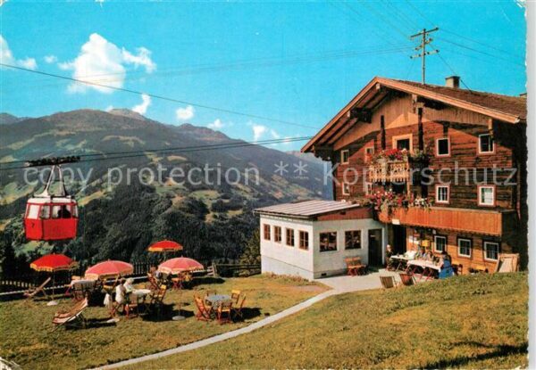 Zell Ziller Tirol Grindlalm Berggasthof Enzian Sepp Seilb