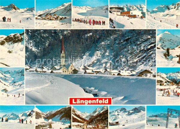Laengenfeld Oetztal Wintersportzentren des Ötztales Ortsans