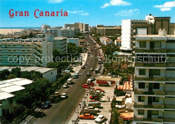 Playa del Ingles Vista parcial