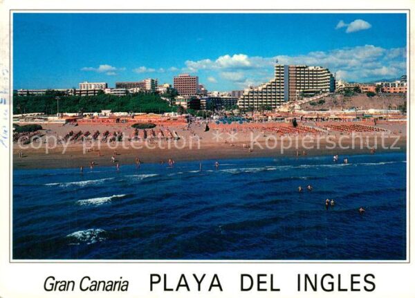 Playa del Ingles Panorama Strand Hotels Ferienanlagen Fl