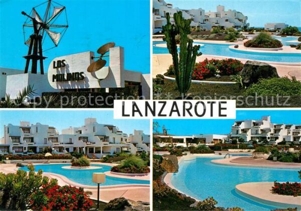 Lanzarote Kanarische Inseln Apartamentos Los Molinos diversas aspec