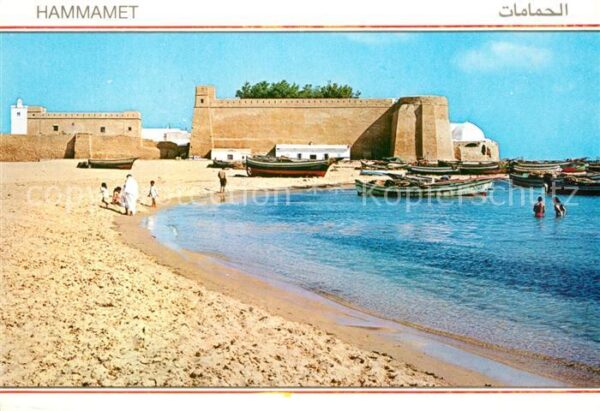 Hammamet Strand Fischerboote
