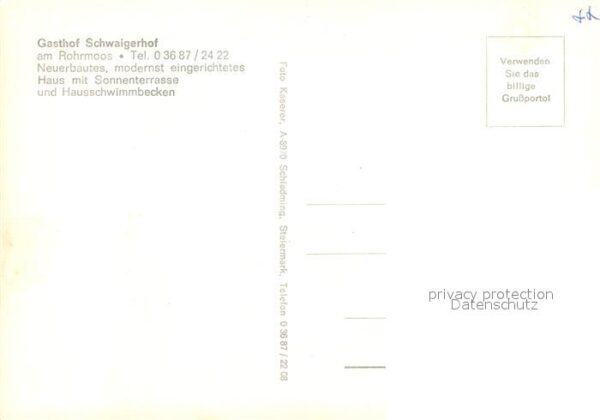 Rohrmoos Schladming Gasthof Schwaigerhof – Bild 2