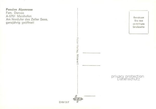 Maishofen Pension Alpenrose am Zeller See – Bild 2