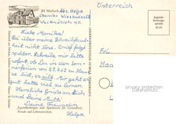 Marbach Neckar Jugendherberge Fachwerkhaus – Bild 2