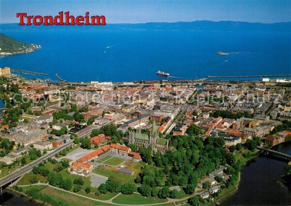 Trondheim Fliegeraufnahme
