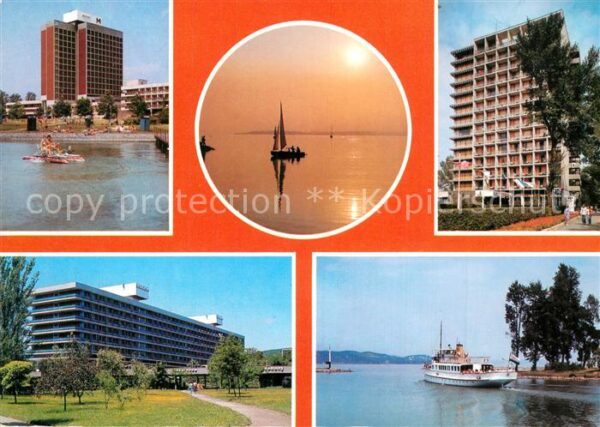 Balaton Plattensee Hotels am See Ausflugsdampfer Segeln So