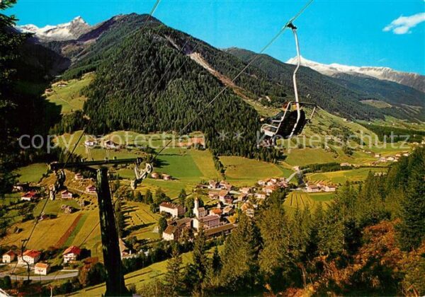 Steinhaus Ahrntal Panorama Sessellift Alpen