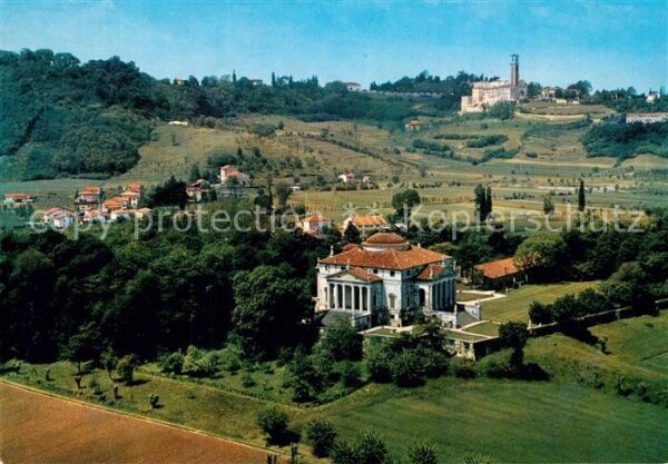 Vicenza Villa La Rotonda e Monte Berico veduta