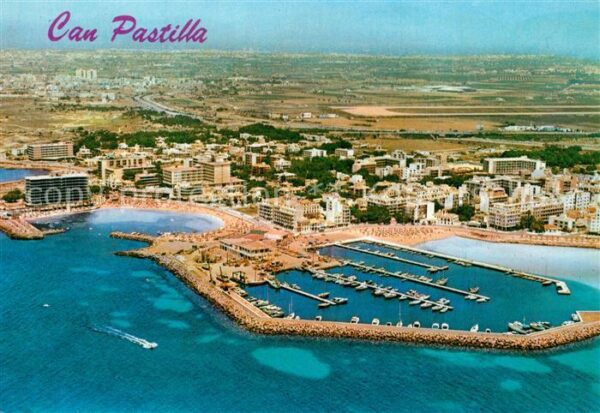 Can Pastilla Palma de Mallorca Puerto vista aérea