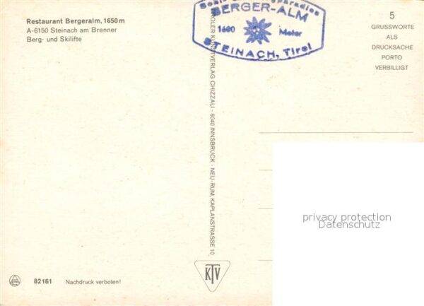 Steinach Brenner Tirol Restaurant Bergeralm Wintersportplatz A – Bild 2