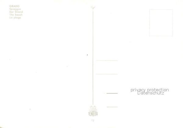 Grado Gorizia Spiaggia Strand Fliegeraufnahme – Bild 2