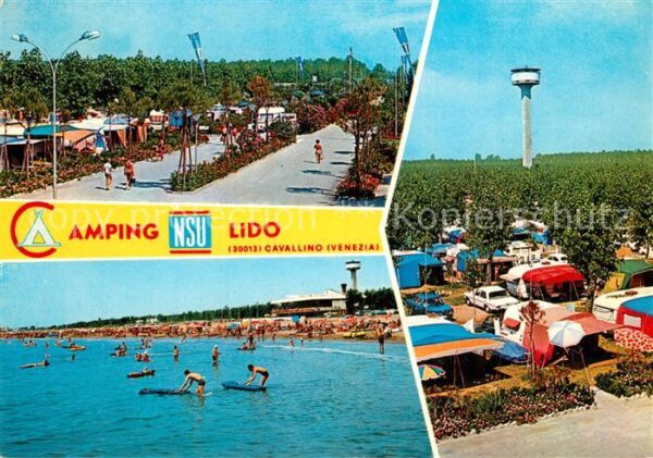 Cavallino Venezia Camping NSU Lido Spiaggia Strand