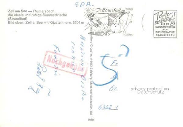 Thumersbach  Panorama Blick zum Kitzsteinhorn Hohe T – Bild 2