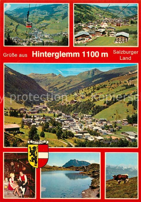 Hinterglemm Saalbach Panorama Höhenluftkurort Bergsee Bergba