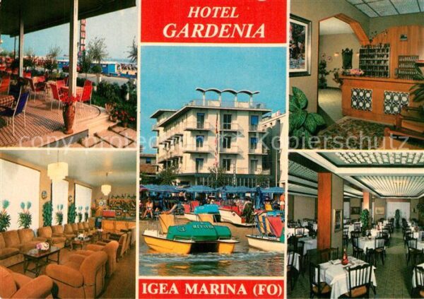 Igea Marina Hotel Gardenia Ristorante Strand