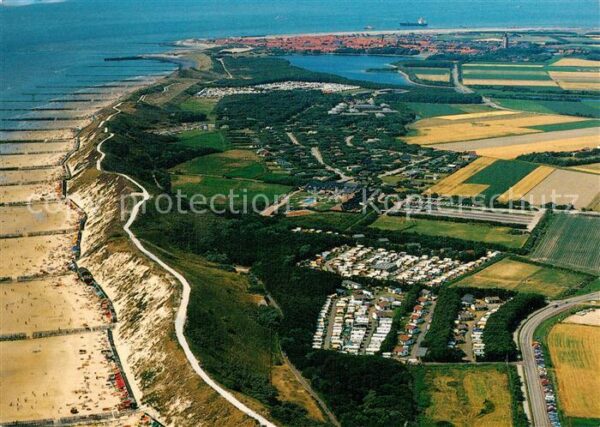 Westkapelle Netherlands Fliegeraufnahme