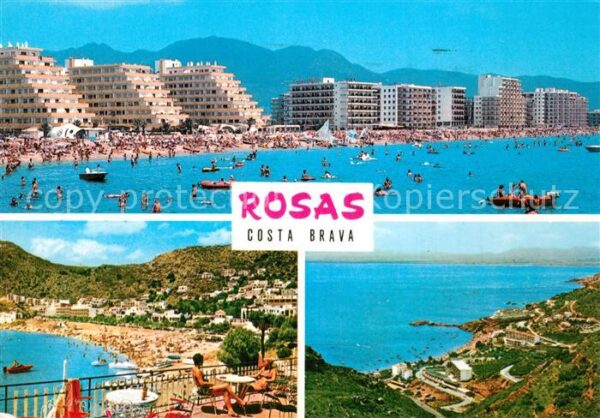 Rosas Costa Brava Cataluna Sus distintas y lindas playas