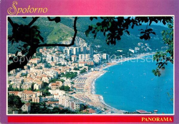 Spotorno Savona Liguria Panorama Riviera delle Palme