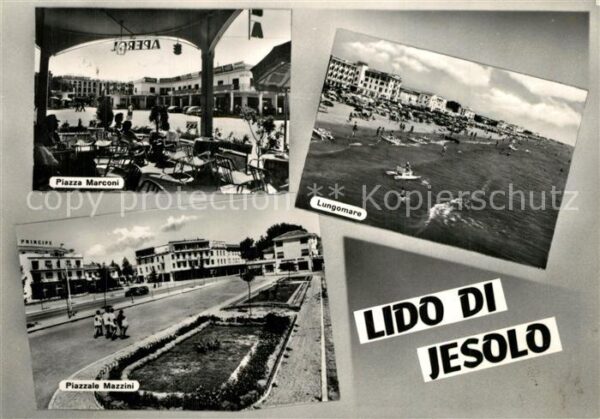 Lido di Jesolo Piazza Marconi Piazzale Mazzini Lungoma