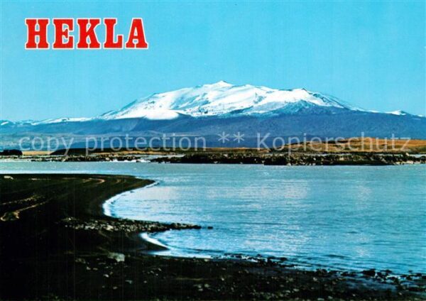 Hekla Landschaftspanorama Vulkan