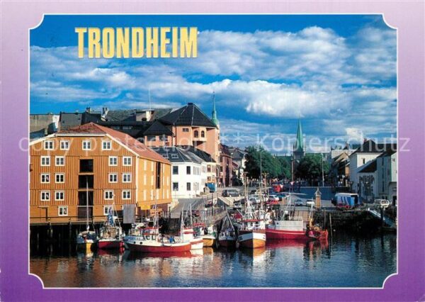 Trondheim Ravnkloa Fiskehaller Havn