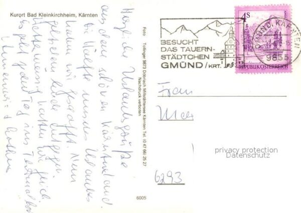 Bad Kleinkirchheim Kaernten Panorama Kurort – Bild 2