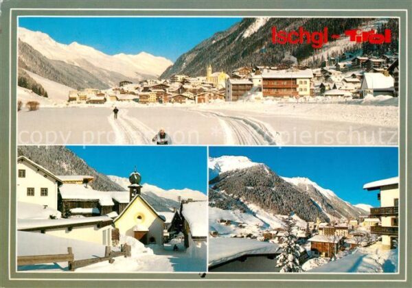 Ischgl Panorama Wintersportplatz Paznauntal Al