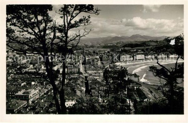 San Sebastian  Pais Vasco ES Vista desde el Monte Urgult