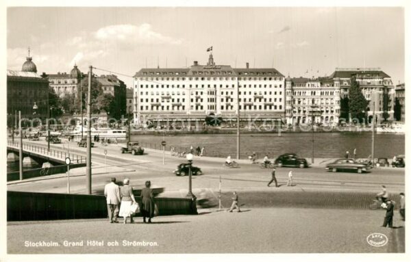 Stockholm Grand Hotel och Strömbron