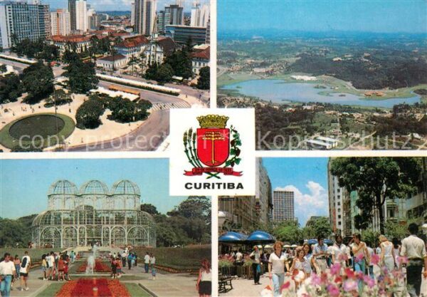 Curitiba Rui Barbosa Square Barigui Park Botanic